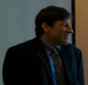 Photo Credit: Julia Vitullo-Martin; Description:  Noah Efron in Cambridge